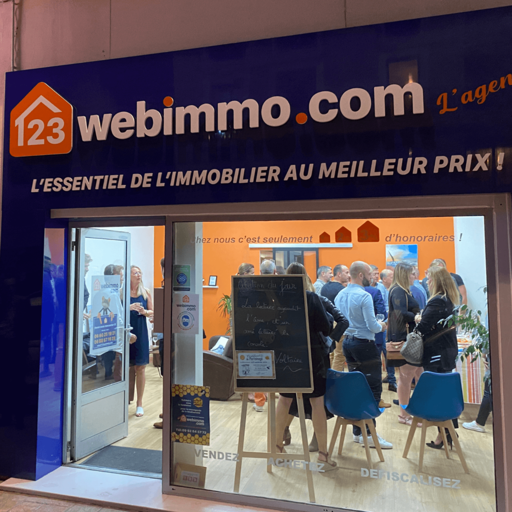 Agence 123webimmo.com Sète, située 7 rue Honoré Euzet à Sète
